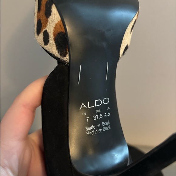 Unique Leopard Print Heels from Aldo - Like New Condition - Picture 6 of 6
